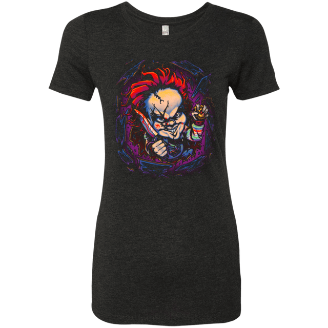 T-Shirts Vintage Black / Small Voodoo Doll of Death Women's Triblend T-Shirt