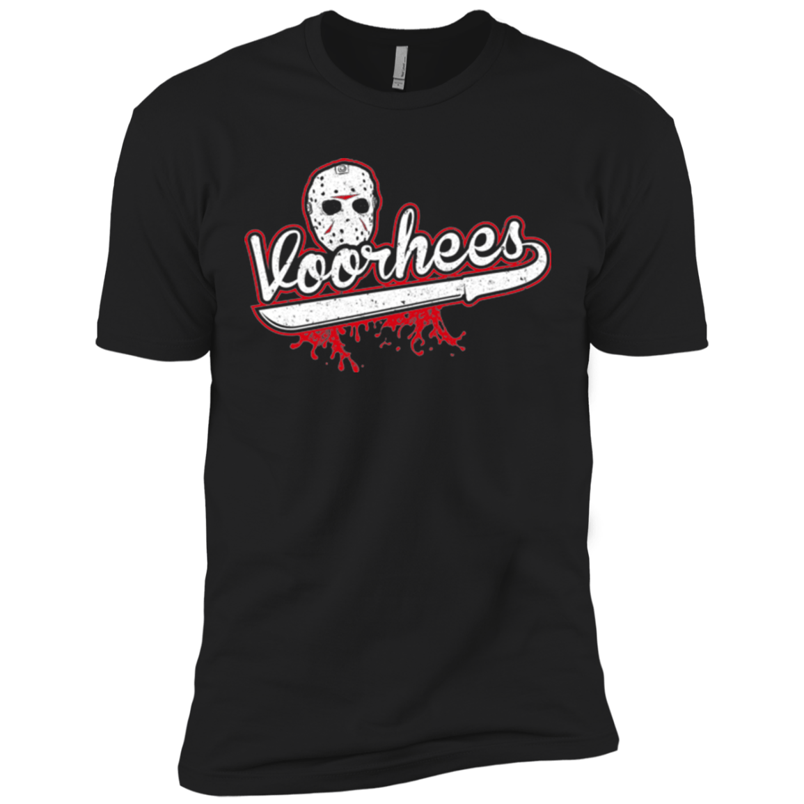 T-Shirts Black / X-Small Voorhees Men's Premium T-Shirt