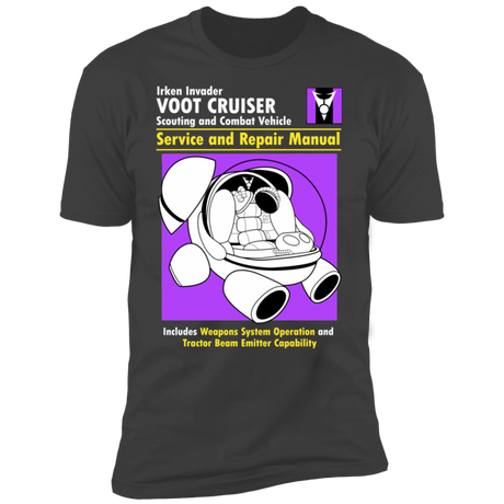 T-Shirts Heavy Metal / S Voot Cruiser Manual Men's Premium T-Shirt
