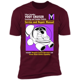 T-Shirts Maroon / S Voot Cruiser Manual Men's Premium T-Shirt