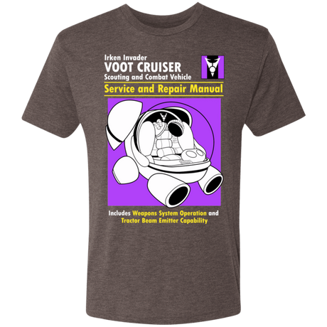 T-Shirts Macchiato / S Voot Cruiser Manual Men's Triblend T-Shirt