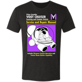 T-Shirts Vintage Black / S Voot Cruiser Manual Men's Triblend T-Shirt