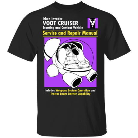 T-Shirts Black / S Voot Cruiser Manual T-Shirt