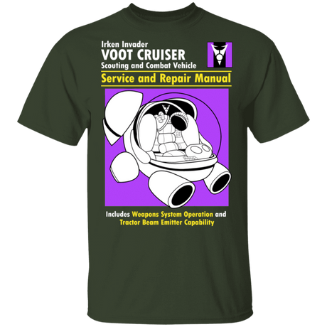 T-Shirts Forest / S Voot Cruiser Manual T-Shirt