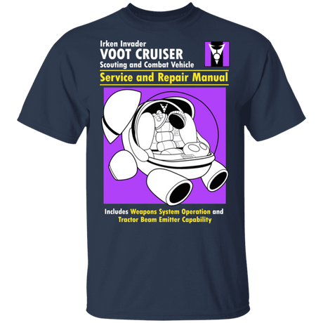 T-Shirts Navy / S Voot Cruiser Manual T-Shirt