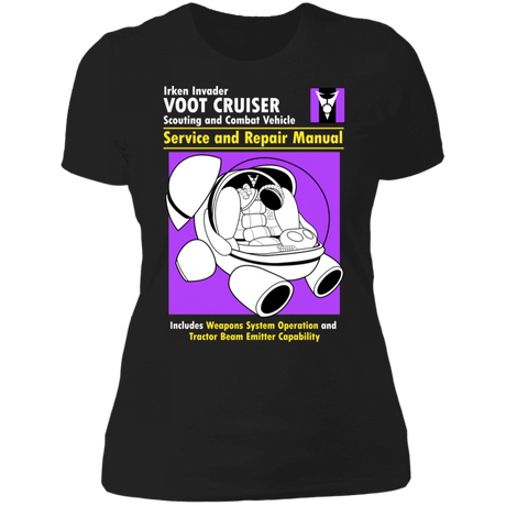 T-Shirts Black / S Voot Cruiser Manual Women's Premium T-Shirt