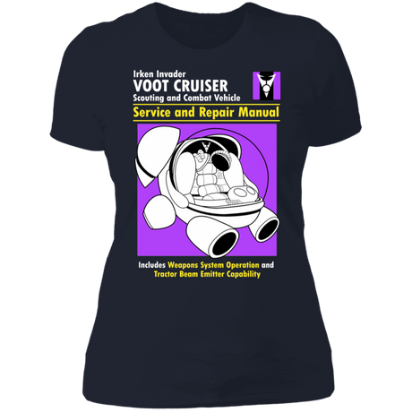 T-Shirts Midnight Navy / S Voot Cruiser Manual Women's Premium T-Shirt