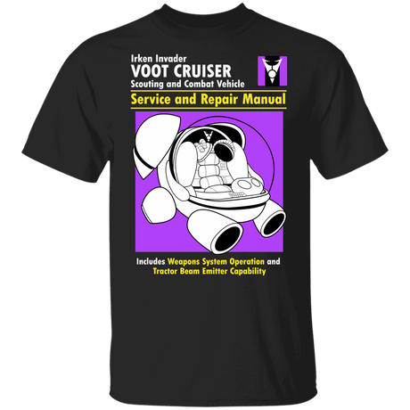 T-Shirts Black / YXS Voot Cruiser Manual Youth T-Shirt
