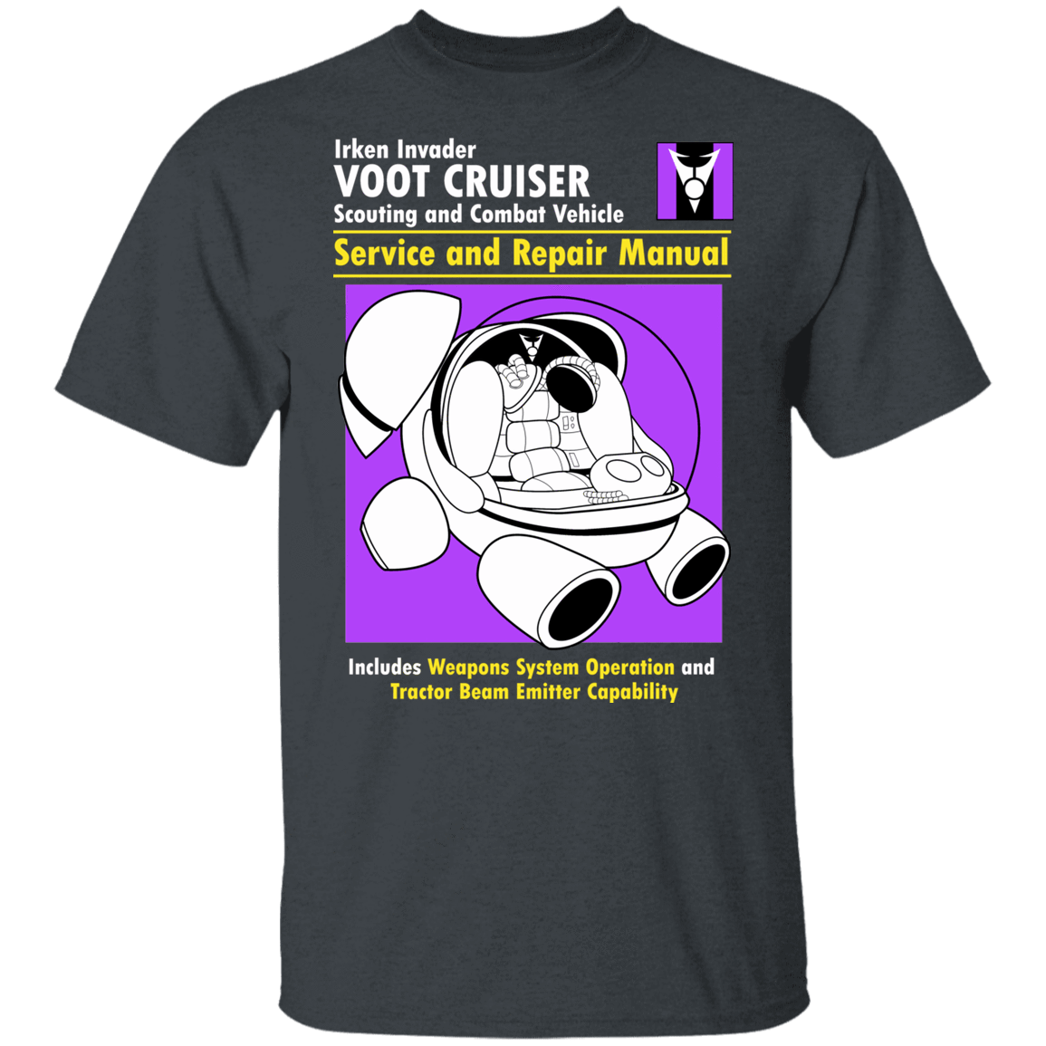 T-Shirts Dark Heather / YXS Voot Cruiser Manual Youth T-Shirt