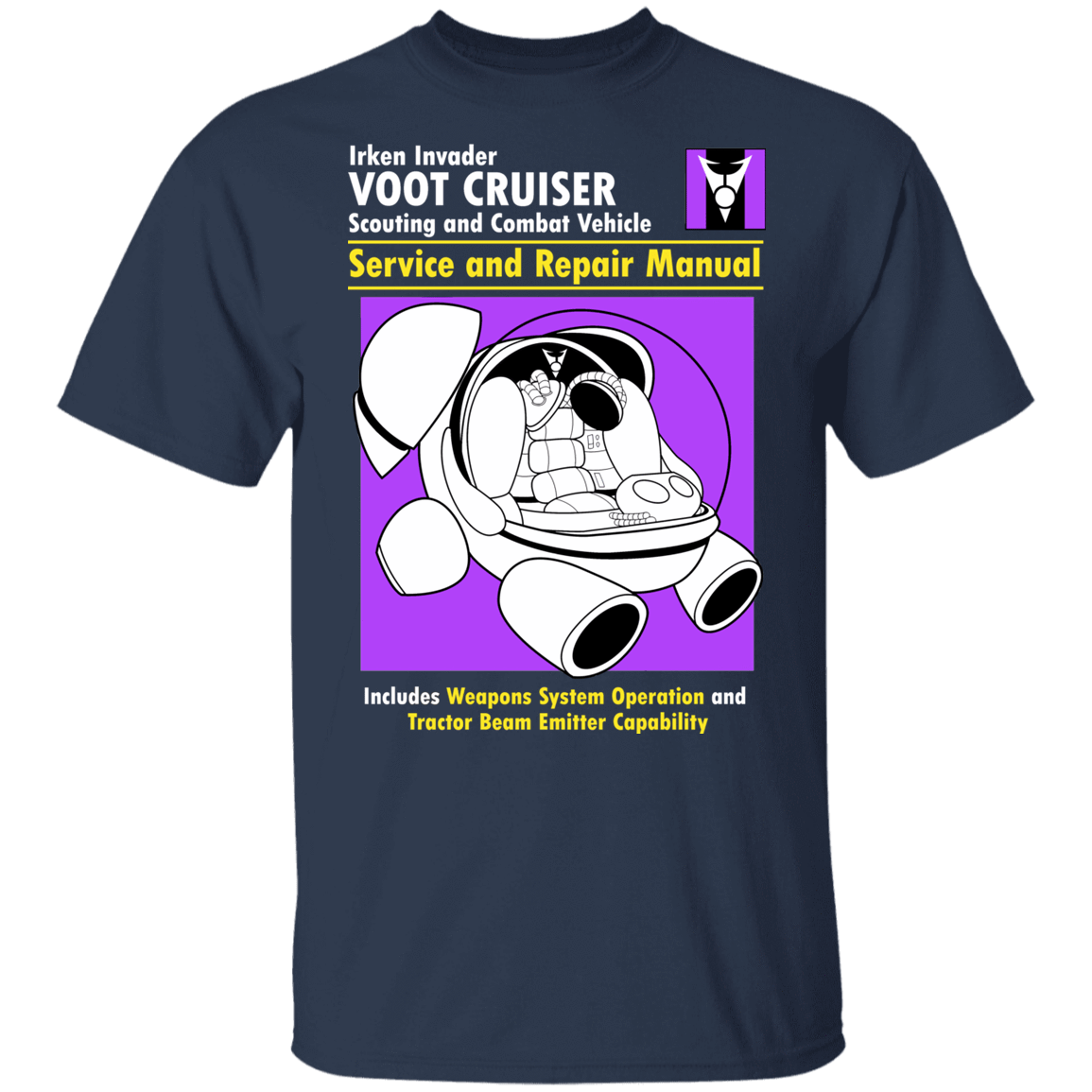 T-Shirts Navy / YXS Voot Cruiser Manual Youth T-Shirt