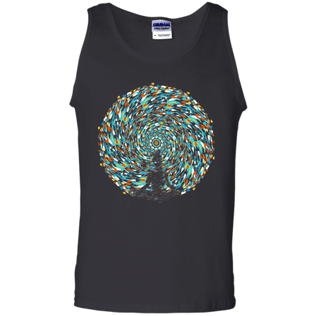 T-Shirts Black / S Vortex Bending Men's Tank Top