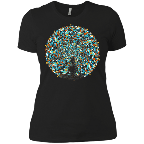 T-Shirts Black / X-Small Vortex Bending Women's Premium T-Shirt
