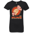 T-Shirts Black / YXS Vote Bacon In 2018 Girls Premium T-Shirt