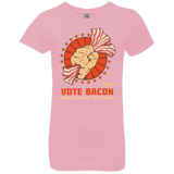 T-Shirts Light Pink / YXS Vote Bacon In 2018 Girls Premium T-Shirt