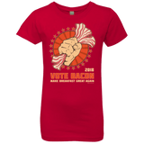 T-Shirts Red / YXS Vote Bacon In 2018 Girls Premium T-Shirt