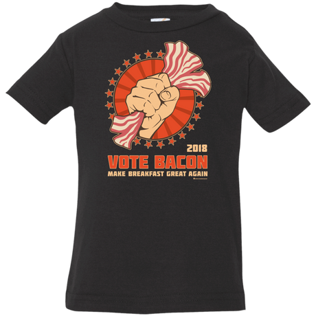 T-Shirts Black / 6 Months Vote Bacon In 2018 Infant PremiumT-Shirt