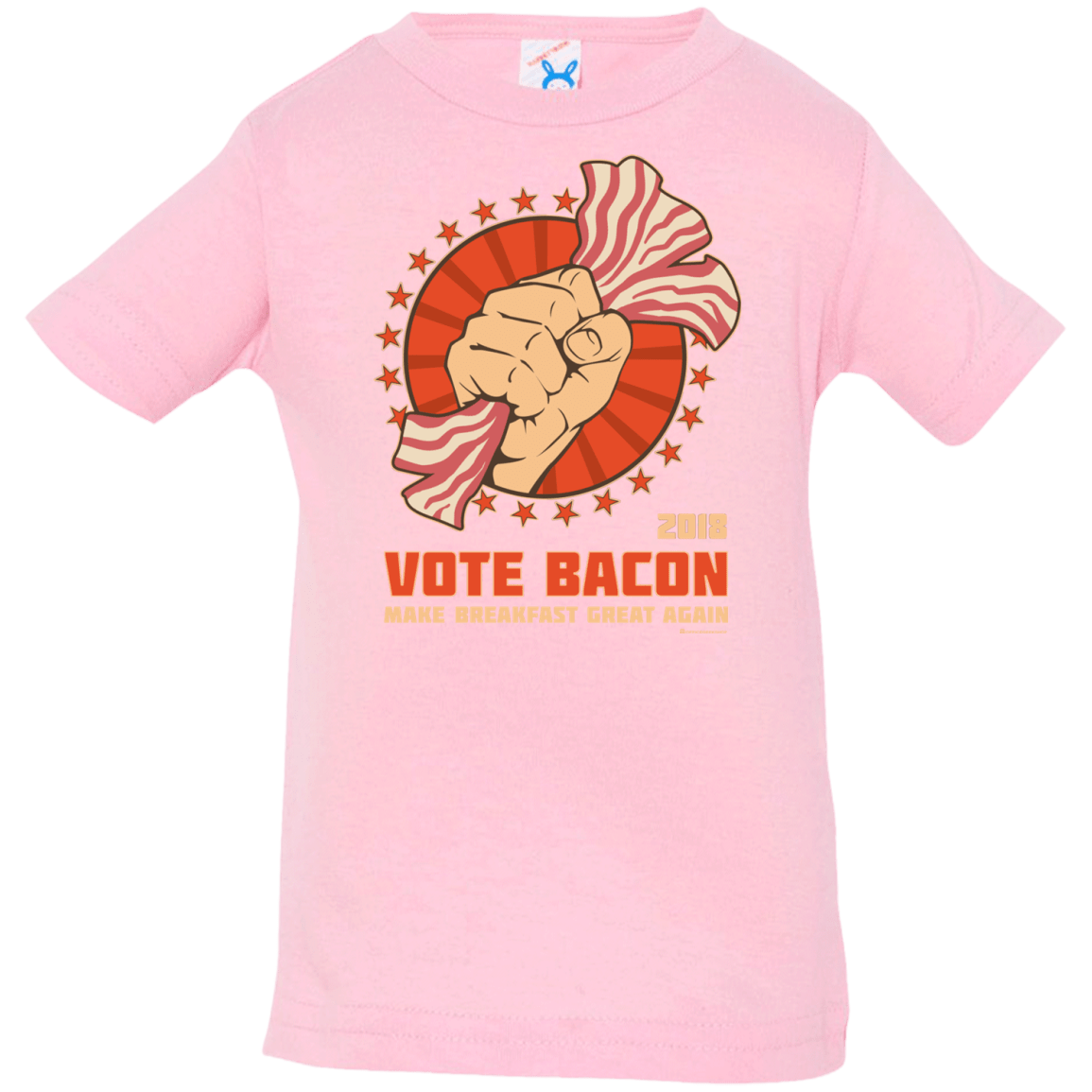 T-Shirts Pink / 6 Months Vote Bacon In 2018 Infant PremiumT-Shirt