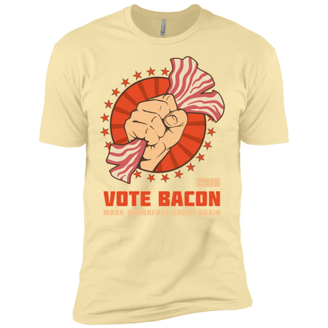 T-Shirts Banana Cream / X-Small Vote Bacon In 2018 Men's Premium T-Shirt