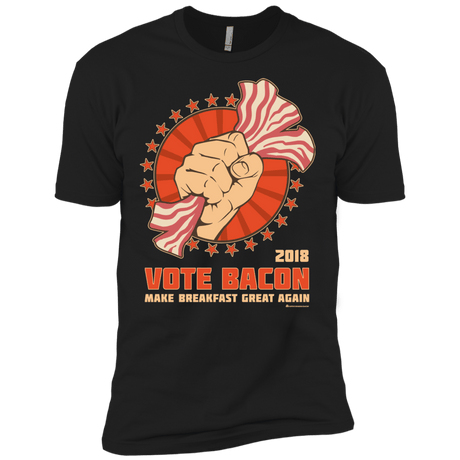 T-Shirts Black / X-Small Vote Bacon In 2018 Men's Premium T-Shirt