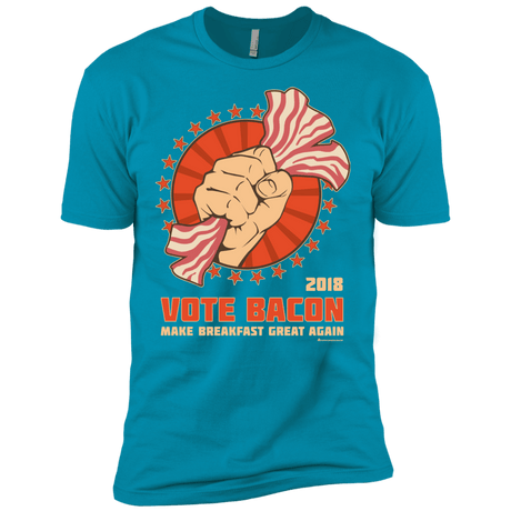 T-Shirts Turquoise / X-Small Vote Bacon In 2018 Men's Premium T-Shirt