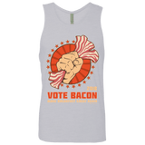 T-Shirts Heather Grey / Small Vote Bacon In 2018 Men's Premium Tank Top