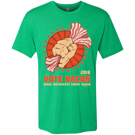 T-Shirts Envy / Small Vote Bacon In 2018 Men's Triblend T-Shirt