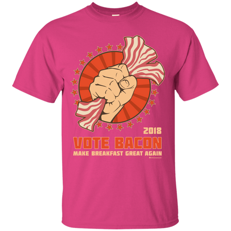 T-Shirts Heliconia / Small Vote Bacon In 2018 T-Shirt