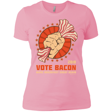 T-Shirts Light Pink / X-Small Vote Bacon In 2018 Women's Premium T-Shirt