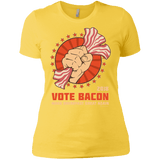 T-Shirts Vibrant Yellow / X-Small Vote Bacon In 2018 Women's Premium T-Shirt