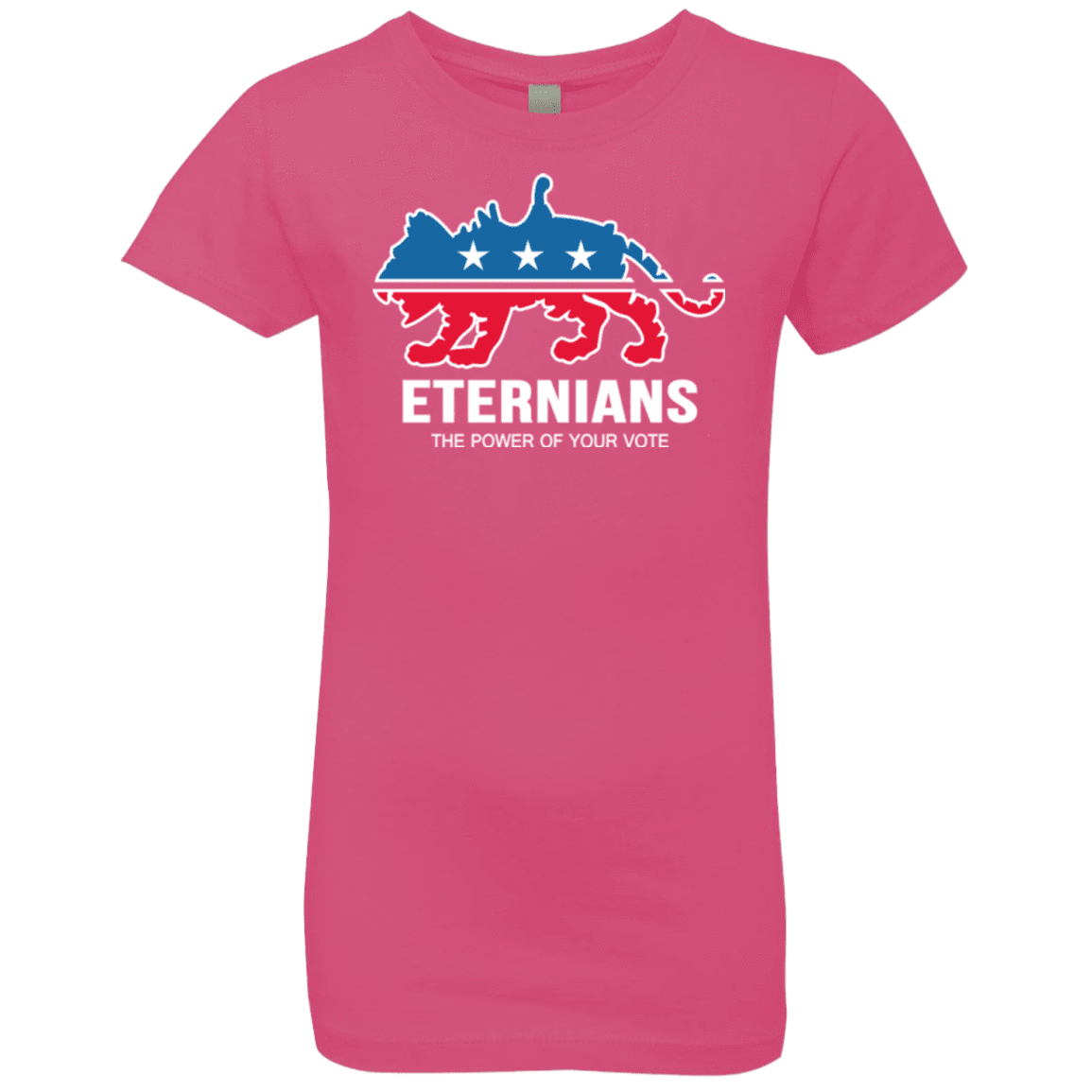 T-Shirts Hot Pink / YXS Vote Eternians Girls Premium T-Shirt