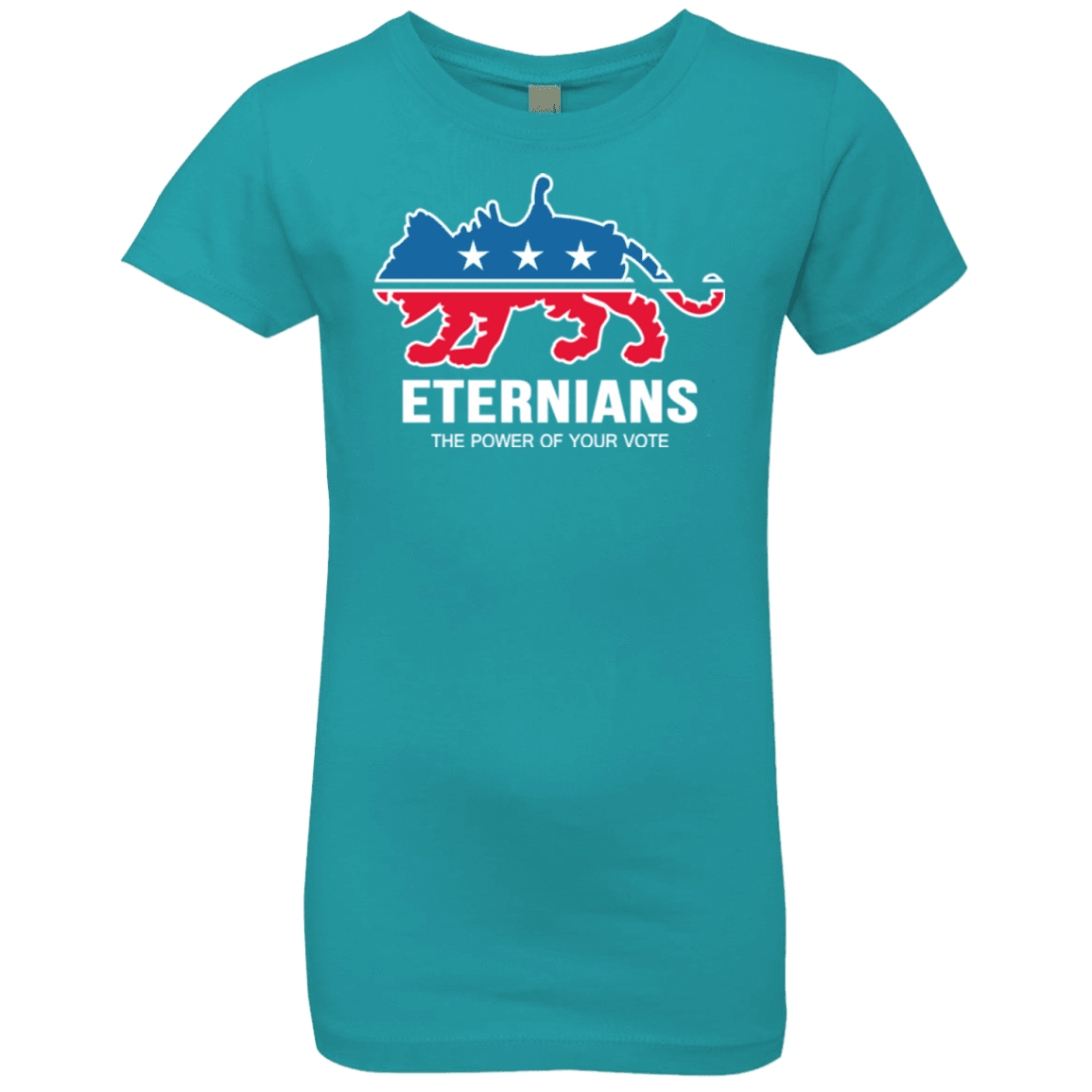 T-Shirts Tahiti Blue / YXS Vote Eternians Girls Premium T-Shirt