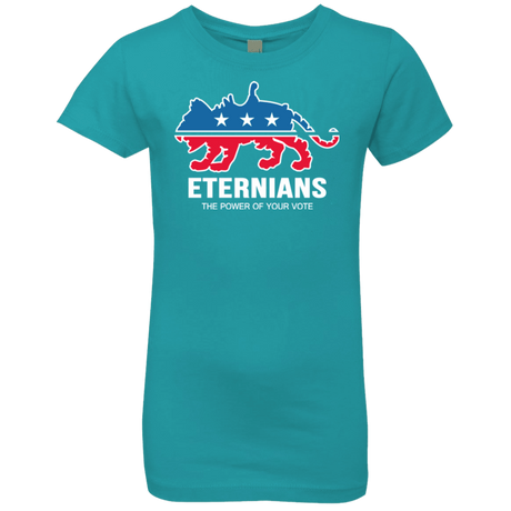 T-Shirts Tahiti Blue / YXS Vote Eternians Girls Premium T-Shirt