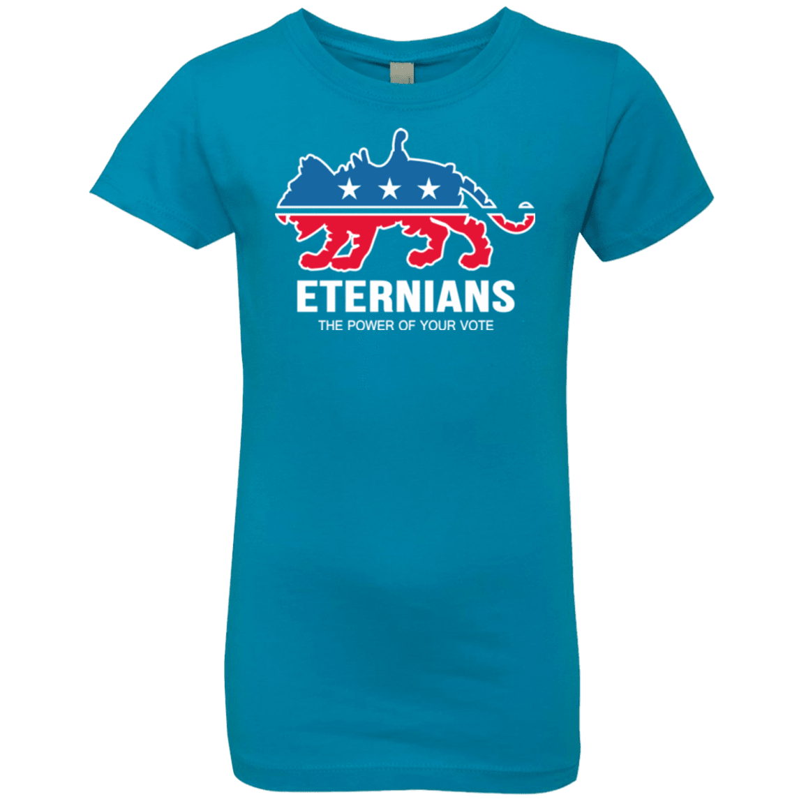 T-Shirts Turquoise / YXS Vote Eternians Girls Premium T-Shirt