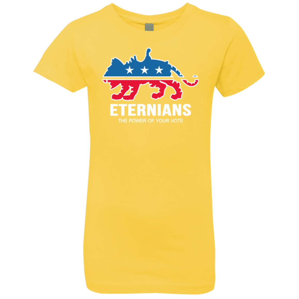 T-Shirts Vibrant Yellow / YXS Vote Eternians Girls Premium T-Shirt