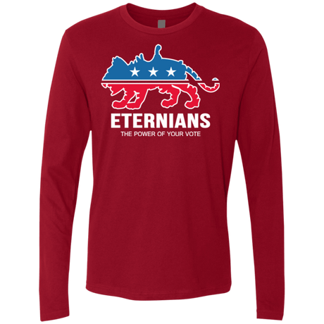 T-Shirts Cardinal / Small Vote Eternians Men's Premium Long Sleeve