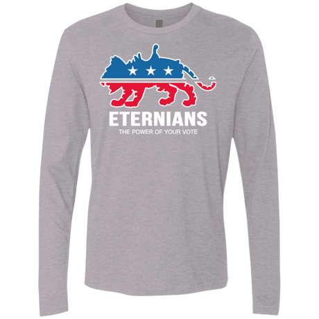 T-Shirts Heather Grey / Small Vote Eternians Men's Premium Long Sleeve