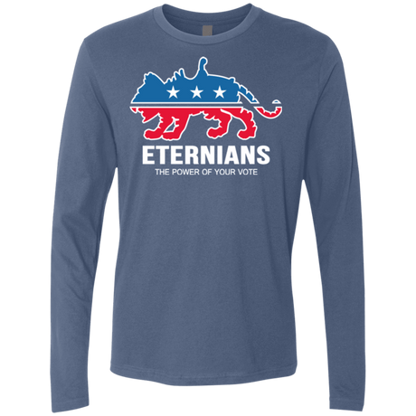 T-Shirts Indigo / Small Vote Eternians Men's Premium Long Sleeve