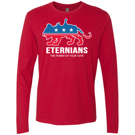 T-Shirts Red / Small Vote Eternians Men's Premium Long Sleeve