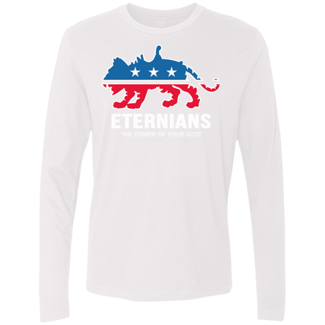 T-Shirts White / Small Vote Eternians Men's Premium Long Sleeve