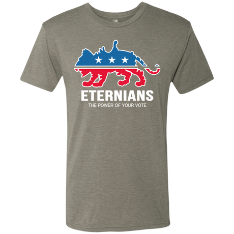 T-Shirts Venetian Grey / Small Vote Eternians Men's Triblend T-Shirt