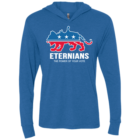 T-Shirts Vintage Royal / X-Small Vote Eternians Triblend Long Sleeve Hoodie Tee