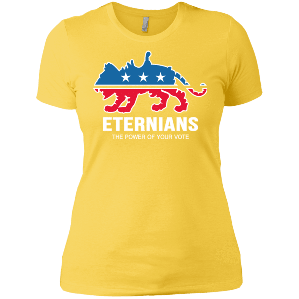 T-Shirts Vibrant Yellow / X-Small Vote Eternians Women's Premium T-Shirt