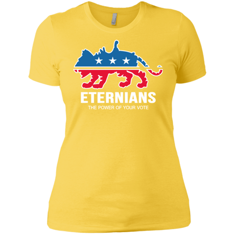 T-Shirts Vibrant Yellow / X-Small Vote Eternians Women's Premium T-Shirt