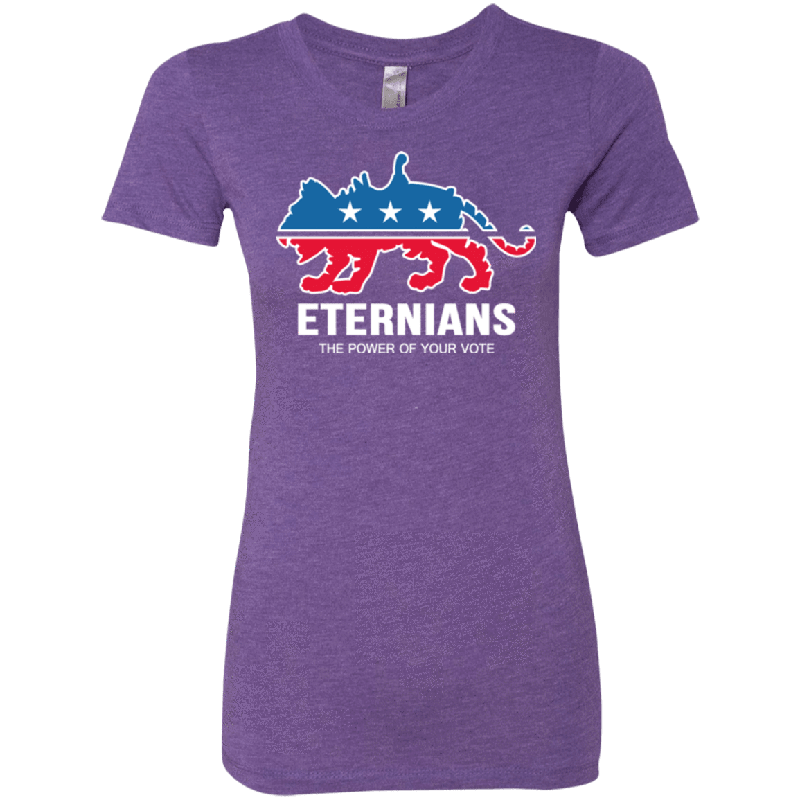 T-Shirts Purple Rush / Small Vote Eternians Women's Triblend T-Shirt