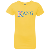 T-Shirts Vibrant Yellow / YXS Vote for Kang Girls Premium T-Shirt