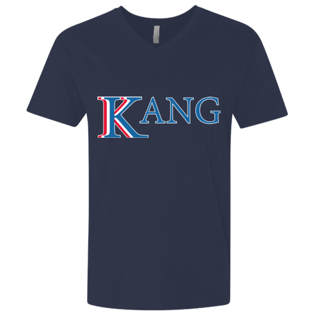 T-Shirts Midnight Navy / X-Small Vote for Kang Men's Premium V-Neck