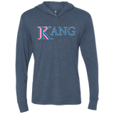 T-Shirts Indigo / X-Small Vote for Kang Triblend Long Sleeve Hoodie Tee