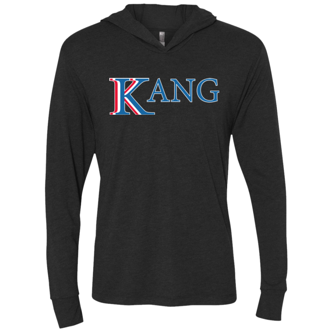 T-Shirts Vintage Black / X-Small Vote for Kang Triblend Long Sleeve Hoodie Tee