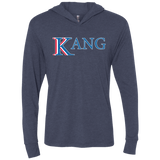 T-Shirts Vintage Navy / X-Small Vote for Kang Triblend Long Sleeve Hoodie Tee