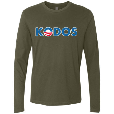 T-Shirts Military Green / Small Vote for Kodos Men's Premium Long Sleeve